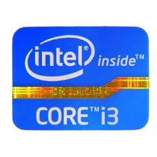 Sticker Intel Core I3 Modelos 2° Y 3° Generación