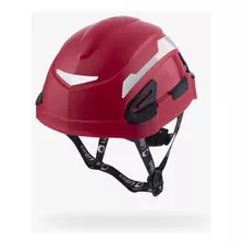 Casco De Seguridad Libus Apto Altura Andes Completo Rojo