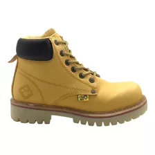 Botas De Trabajo Para Hombre 036 Napa Miel S/n Casco