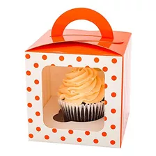 Cajas Individuales Para Cupcakes Pastry Tek De 4.5 Pulgadas,