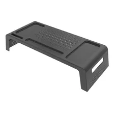 Suporte Para Monitor E Notebook Preto - 3 Ajustes Altura