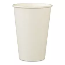 Copo Papel Para Cafe Branco 200ml Descartavel Com 100un