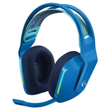 Diadema Con Microfono Logitech Inalambri Gamer G733 Rgb Azul