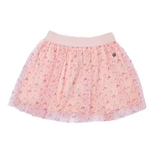 Falda Bebe Algodón Invierno Niña Rosado (pp802ros12m)