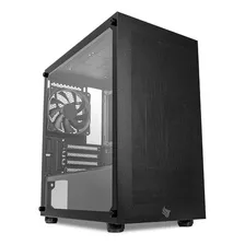 Gabinete Gamer Pichau Hx300m Glass, Lateral De Vidro, Preto