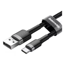 Cabo Para Smartphone Baseus Usb Para Type C 2a 3m