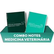 Combo Livro Sanar Note Med Vet Pequenos + Grandes Animais