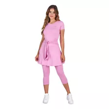 Saia Corsário Fitness Modesta Rosa Proteção Uv50 Epulari