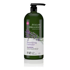 Avalon Organics Champú Nutritivo De Lavanda, 32 Oz.