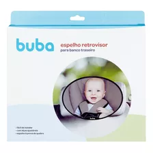 Retrovisor Espelho De Bebe Conforto Buba Interno Redondo