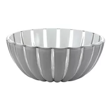 Tigela Bowl 30 Cm Em Acrilico Cinza Grace - Guzzini