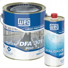 Kit Tinta Weg W-poxi Dfa 301 Cinza Claro Munsell N6,5 -3,6 L