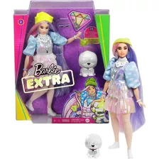 Fashionista Barbie, Extra Gorro Verde, Muñeca Juguete 