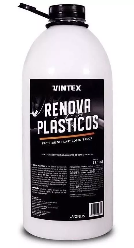 Renova Plasticos Alta Performance 3l Vintex Vonixx