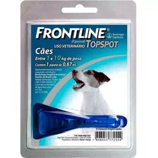 Antipulgas E Carrapatos Cães De 1 A 10kg Frontline Top Spot