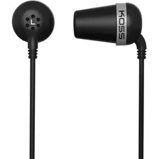 Koss 'plug' Fones De Ouvido Intra-auriculares (preto)