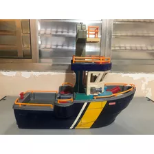 Barco De Brinquedo Ficher Price Antigo