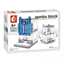 Sembo Block - Bloques Para Armar Ciudades Cf-2052