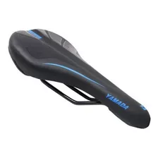 Selim Banco De Bike Mtb Yamada Zl-8010 - Preto Com Azul