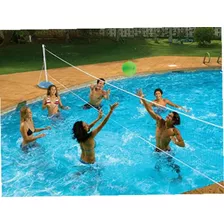 Poolmaster 72789 Across Pool Volleyball Game Color Multicolor