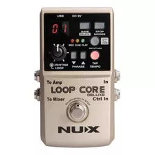 Pedal De Efecto Nux Loop Core Deluxe Dorado