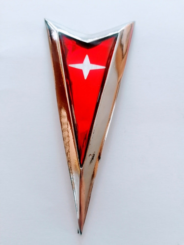 Emblema Frontal Pontiac 12.5 Cm Metal Foto 3