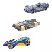 Kit Com 3 Carros Hot Wheels Modelo 3 - Mattel