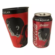 Copo Plástico Coca-cola Vingadores Ultimato Hulk