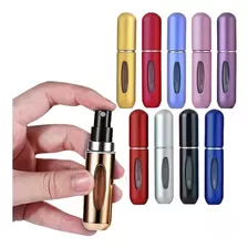 Kit 3 Pcs Porta Perfume Recarregavel Portatil Spray 5ml