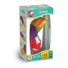 Brinquedo Educativo Mexe-mexe Jacaré Grow 03624