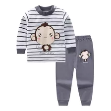 3 Conjuntos Pijama Para Niños De 1 A 5 Años Gran Oferta 