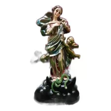 Virgen Desatanudos, Figura De Resina, 32x16.5x10cm
