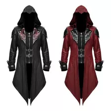 Jaqueta Com Capuz Assassin Creed Fantasia Estilo Gótico