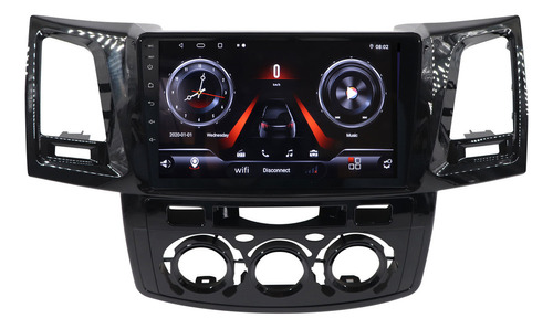 Radio 9 Pulgada Android Auto Carplay Toyota Fortuner 2008-14