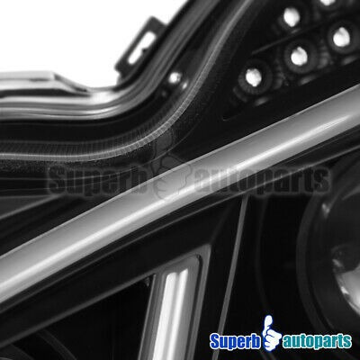 Fits 2001-2007 Mercedes Benz W203 C-class Black Projecto Spa Foto 9