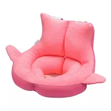 Almofada Ergonômica Banho Bebe Infantil Rosa - Kababy