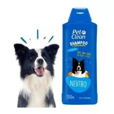 Shampoo Pra Cachorro Gato Banho E Tosa Cães Pet Clean 700 Ml