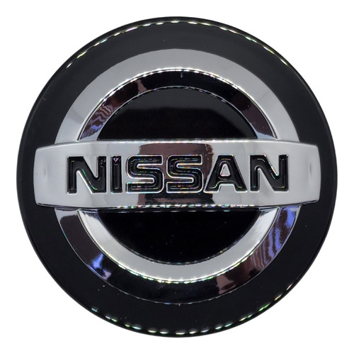 4 Centros Tapa Rin Para Nissan Versa Altima Sentra Maxi 60mm Foto 3