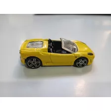 Hot Wheels Ferrari F430 Spider Convertible Amarillo 