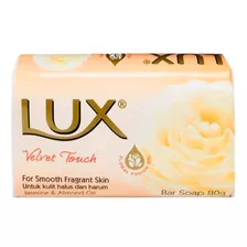 Jabón En Barra Lux Velvet Touch Limpieza Pack X3 Unidades 