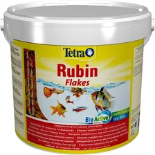 Tetra Ração Para Peixe Rubin Flakes 10l 2050g