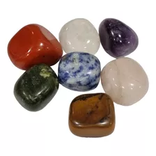 Piedras 7 Chakras, Naturales Pulidas. Grande