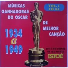 Cd Músicas Ganhadoras Do Oscar De Melhor Canção,vol.1,novo