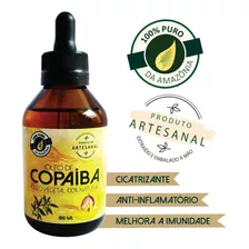 Óleo De Copaíba Da Amazônia 100% Puro / 100 Ml