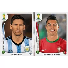 Figurinhas Cr7 & Messi... Copa Do Mundo 2014... Novas...