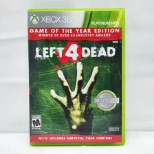 Left 4 Dead Goty Game Of The Year Xbox 360 Y One Completo