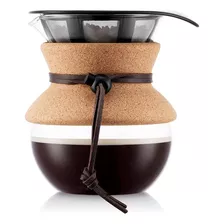 Bodum Pour Over Coffee Maker, 17 Ounce, .5 Liter, Cork Ba...