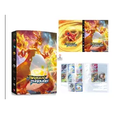 Álbum Cartas Pokémon - Para 432 Cartas + 10 Cartas Gx Vmax
