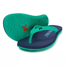 Chinelo Sandália Kenner New Summer Dgx-17 Masculino Verde