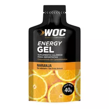 Gel Energético Woc Sabor Naranja 32grs 